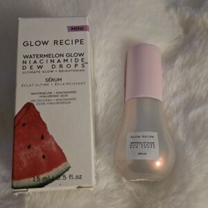 Glow Recipe Watermelon Glow Niacinamide Dew Drops - Red and White